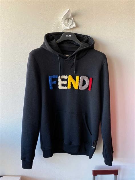 fendi φουτερ|fendi hoodie.